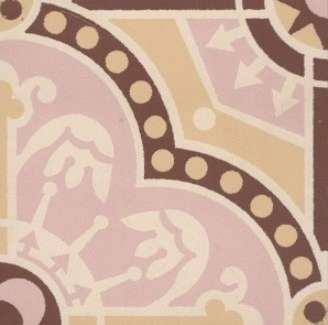 Winckelmans Метлахская плитка Vieux Lille 1 (Red, White, Pink, Cognac,Pink) 15x15