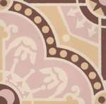 150N503D001 Декор керамогранит Winckelmans Vieux Lille 1 (Red, White, Pink, Cognac,Pink) 15x15 (150x150)