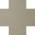 070CRPER Декор керамогранит Winckelmans Cross 7 Pearl Grey PER (70x70)