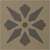 050N006D012 Декор керамогранит Winckelmans ENC06 Fleur 12 (LIN ANT) 5x5 (50x50)
