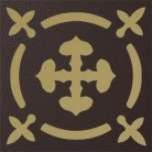 Winckelmans Метлахская плитка Enc08 Clea 01 (Bru Ivo) 7x7