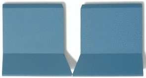 Winckelmans Метлахская плитка Sit-On Skirting Angle External Dark Blue Bef (Компл.) 10x10
