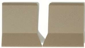 Winckelmans Метлахская плитка Sit-On Skirting Angle External Grey Gru (Компл.) 10x10