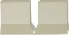 Winckelmans Метлахская плитка Sit-On Skirting Angle External Pearl Grey Per (Компл.) 10x10