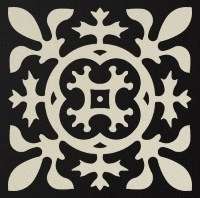 Winckelmans Метлахская плитка Enc02 Lis 02 (Bau, Noi) 10x10