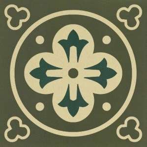 Winckelmans Метлахская плитка Enc03 Remi 05 (Vea Ivo Vef) 10x10