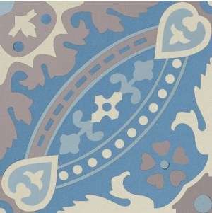 Winckelmans Метлахская плитка Decor Lille 08 (Beu Bau Bep Par) 15x15