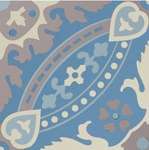 150N501D008 Декор керамогранит Winckelmans Decor Lille 08 (BEU BAU BEP PAR) 15x15 (150x150)