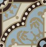 150N503D003 Декор керамогранит Winckelmans Decor Vieux Lille 03 (BEP, BRU, LIN. BAU) 15x15 (150x150)