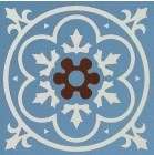 Winckelmans Метлахская плитка Enc09 Jour 02 (Rou, Bas, Beu) 7x7