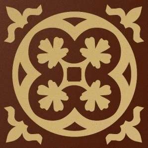 Winckelmans Метлахская плитка Enc15 Lui 06 (Rou, Cog) 7x7