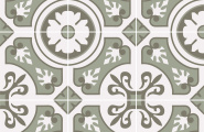 Smile Tile Эклектика Пальмира зеленый 20x20 фото-3
