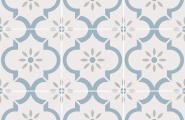 Smile Tile Эклектика Арабески голубой 20x20 фото-3